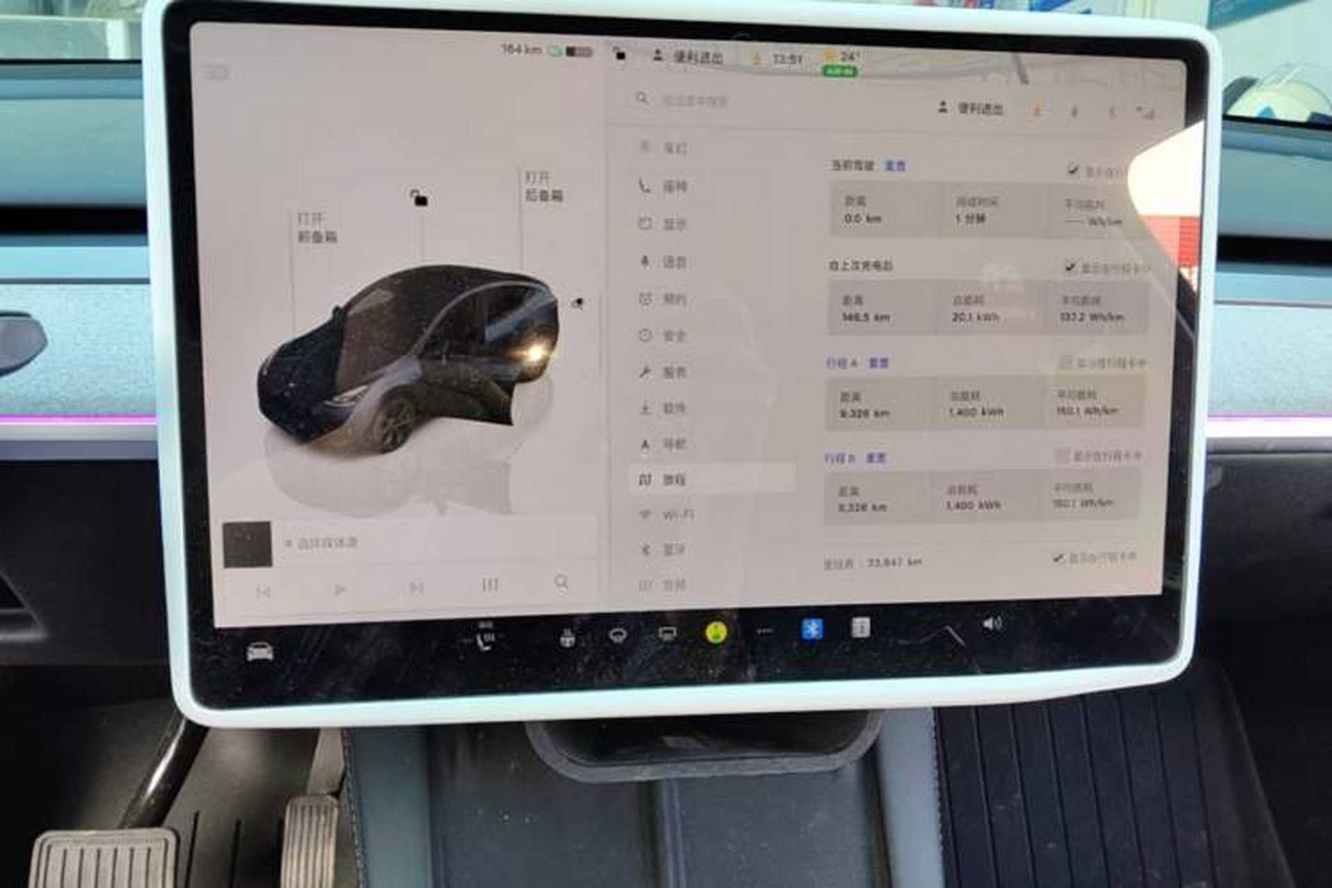 Used Tesla Model Y 2024 Rear-Wheel-Drive Version Instrument Cluster