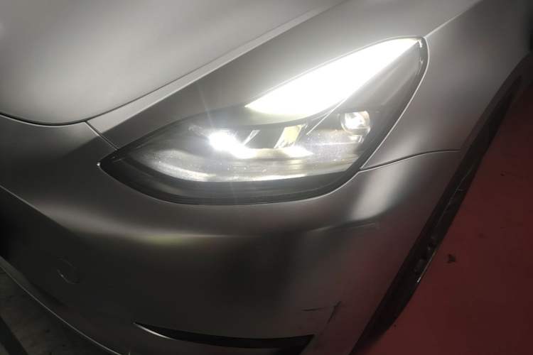Used Tesla Model Y 2024 Rear-Wheel-Drive Version Left Front Headlight