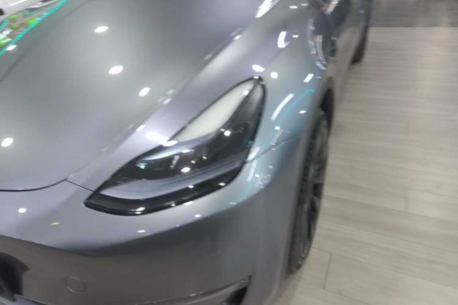Used Tesla Model Y 2024 Long-Range All-Wheel-Drive Version Left Front Headlight
