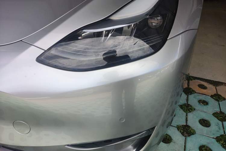 Used Tesla Model Y 2024 Long-Range All-Wheel-Drive Version Left Front Headlight