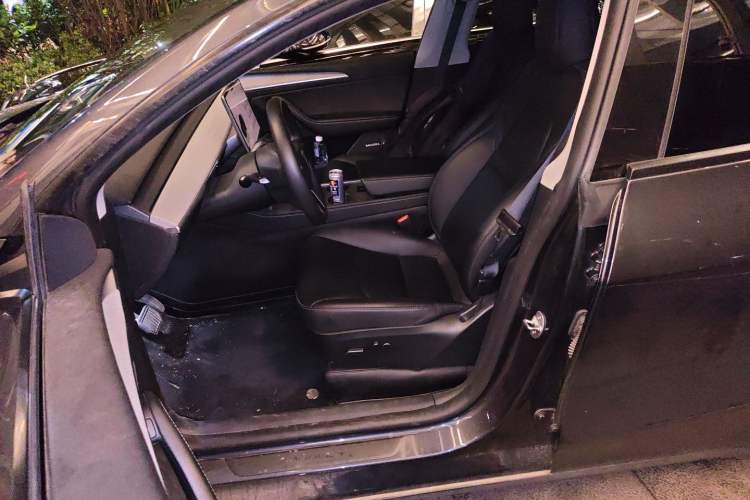 Used Tesla Model Y 2024 Long-Range All-Wheel-Drive Version Left Front Seat