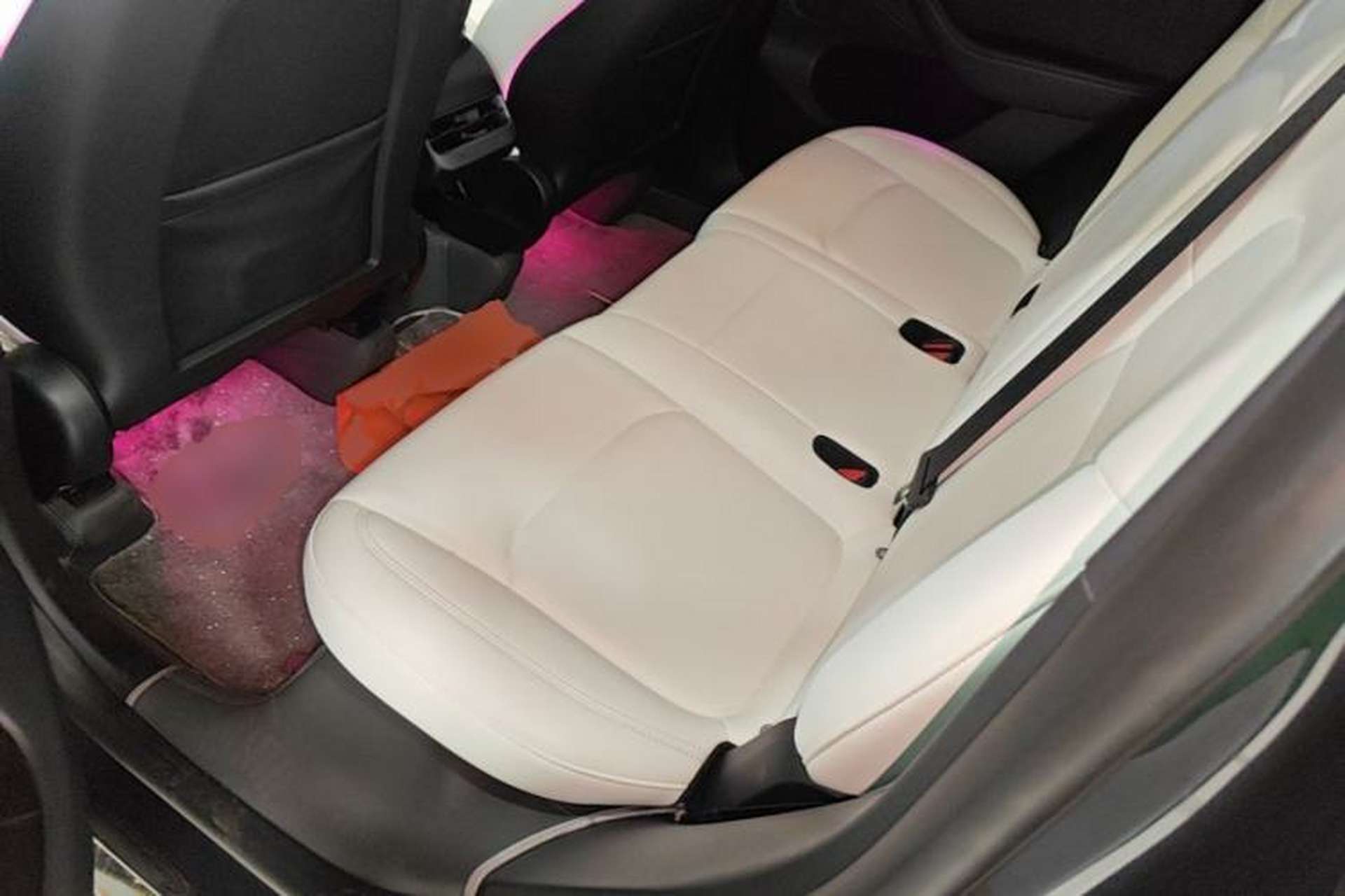 Used Tesla Model Y 2024 Long-Range All-Wheel-Drive Version Left Rear Seat