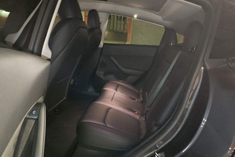 Used Tesla Model Y 2024 Long-Range All-Wheel-Drive Version Left Rear Seat
