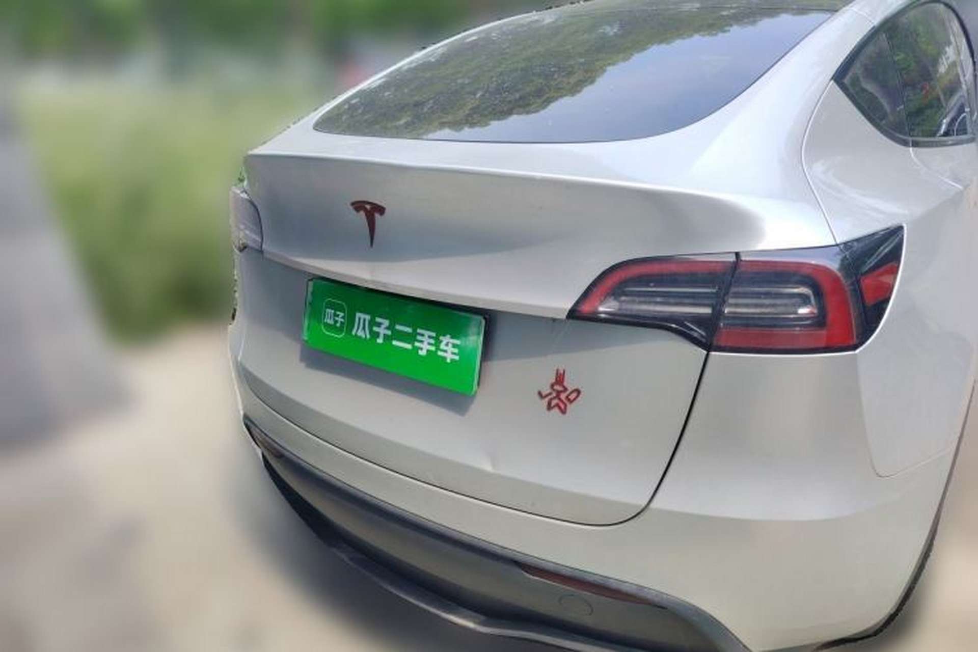 Used Tesla Model Y 2024 Rear-Wheel-Drive Version Rear