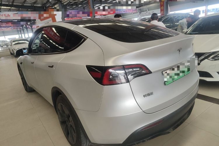 Used Tesla Model Y 2024 Rear-Wheel-Drive Version Rear Left 45 Deg