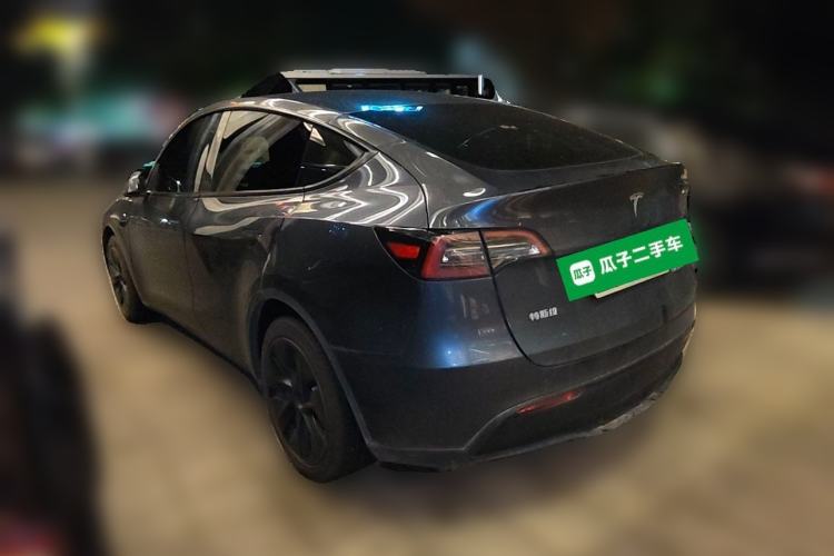Used Tesla Model Y 2024 Long-Range All-Wheel-Drive Version Rear Left 45 Deg