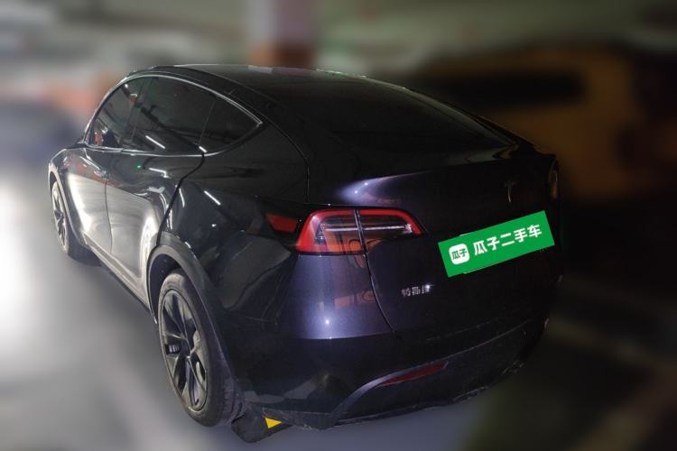 Used Tesla Model Y 2024 Rear-Wheel-Drive Version Rear Left 45 Deg
