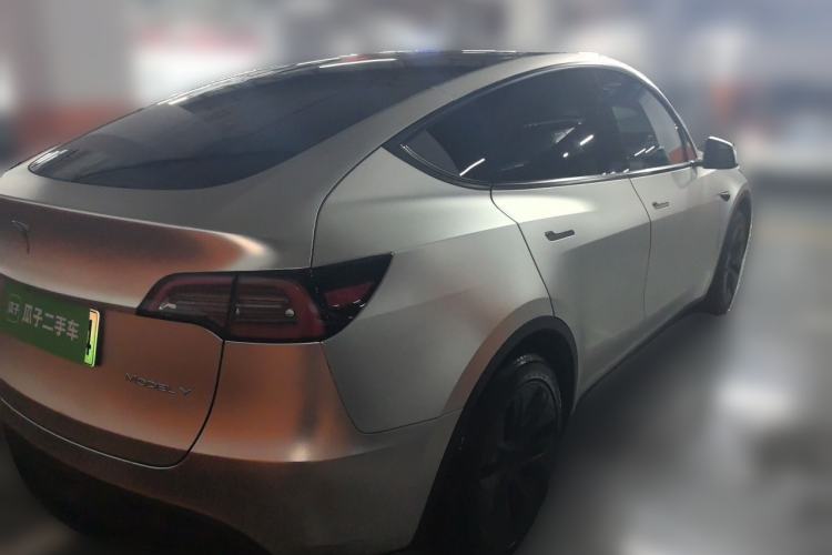 Used Tesla Model Y 2024 Rear-Wheel-Drive Version Rear Right 45 Deg