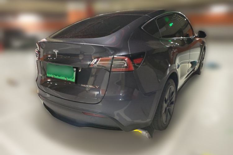 Used Tesla Model Y 2024 Long-Range All-Wheel-Drive Version Rear Right 45 Deg