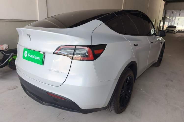 Used Tesla Model Y 2024 Long-Range All-Wheel-Drive Version Rear Right 45 Deg