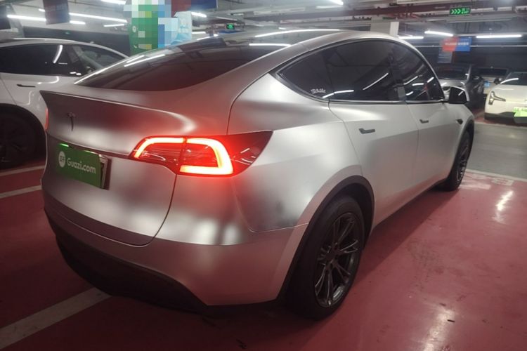 Used Tesla Model Y 2024 Rear-Wheel-Drive Version Rear Right 45 Deg