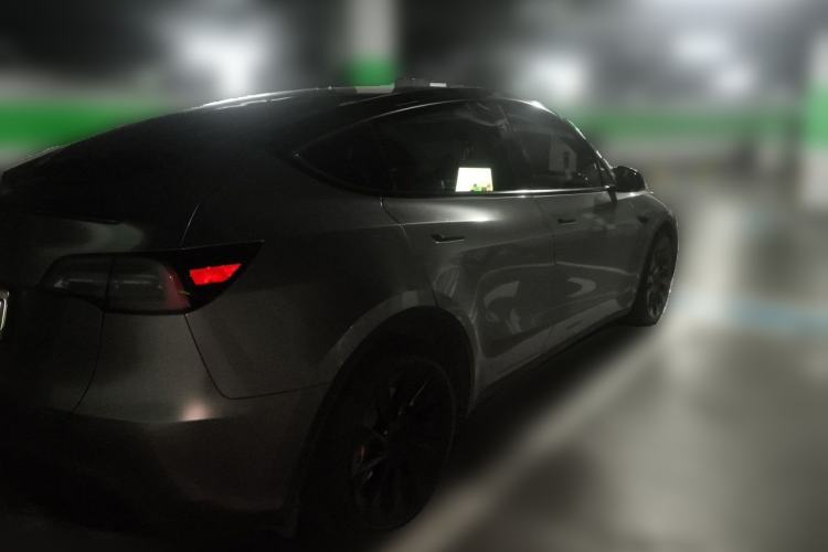 Used Tesla Model Y 2024 Long-Range All-Wheel-Drive Version Rear Right 45 Deg