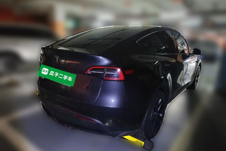 Used Tesla Model Y 2024 Rear-Wheel-Drive Version Rear Right 45 Deg