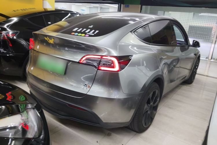 Used Tesla Model Y 2024 Rear-Wheel-Drive Version Rear Right 45 Deg