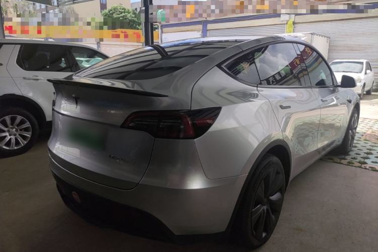 Used Tesla Model Y 2024 Long-Range All-Wheel-Drive Version Rear Right 45 Deg