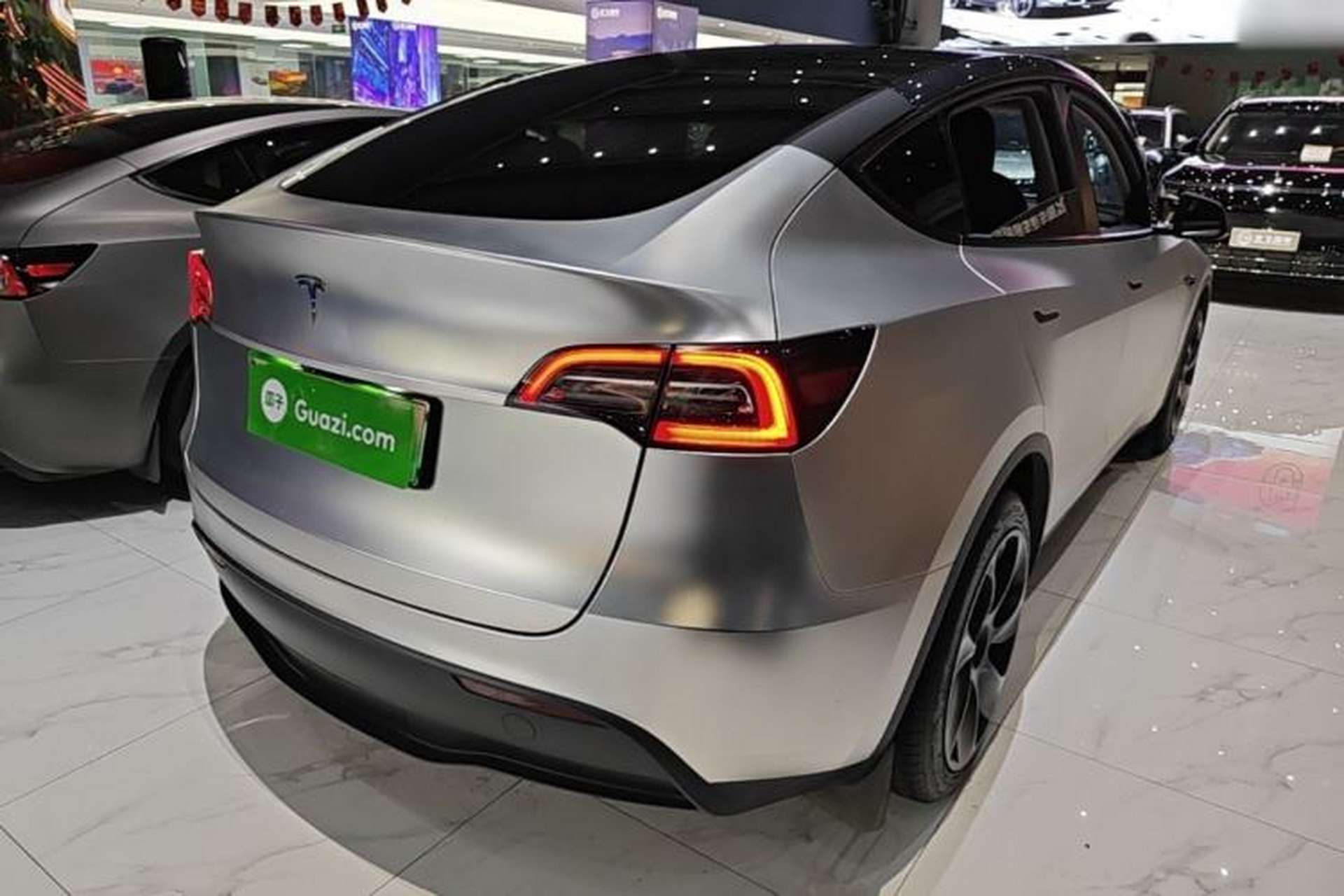 Used Tesla Model Y 2024 Rear-Wheel-Drive Version Rear Right 45 Deg