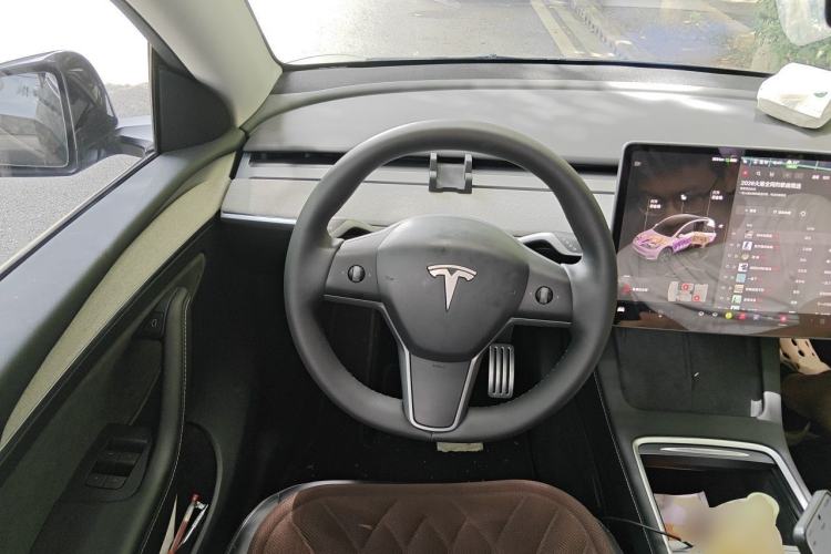 Used Tesla Model Y 2024 Rear-Wheel-Drive Version Steering Wheel