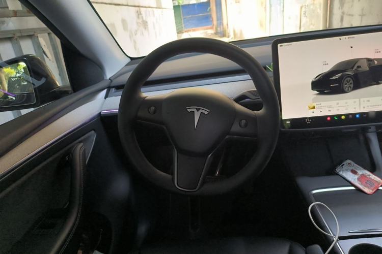 Used Tesla Model Y 2024 Rear-Wheel-Drive Version Steering Wheel