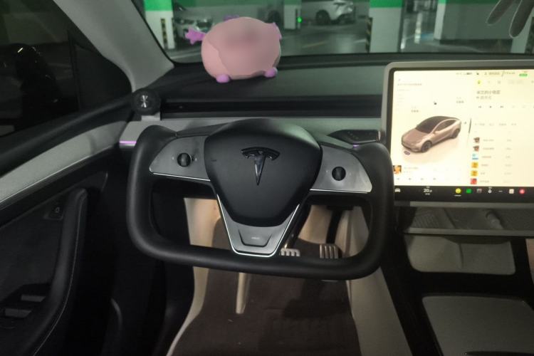 Used Tesla Model Y 2024 Long-Range All-Wheel-Drive Version Steering Wheel