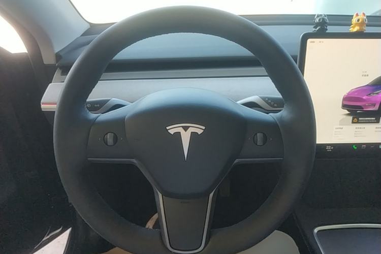 Used Tesla Model Y 2024 Rear-Wheel-Drive Version Steering Wheel