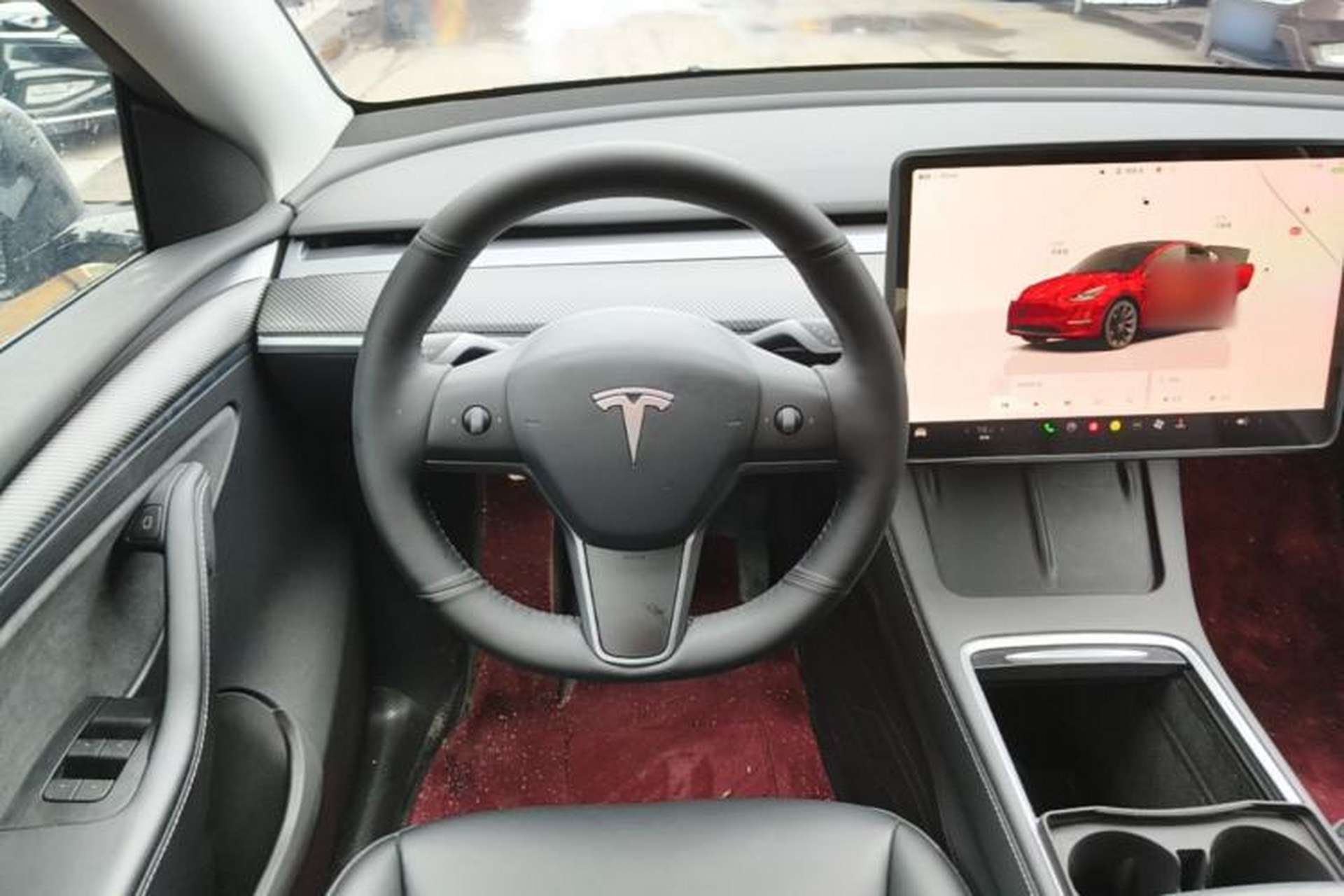 Used Tesla Model Y 2024 Rear-Wheel-Drive Version Steering Wheel