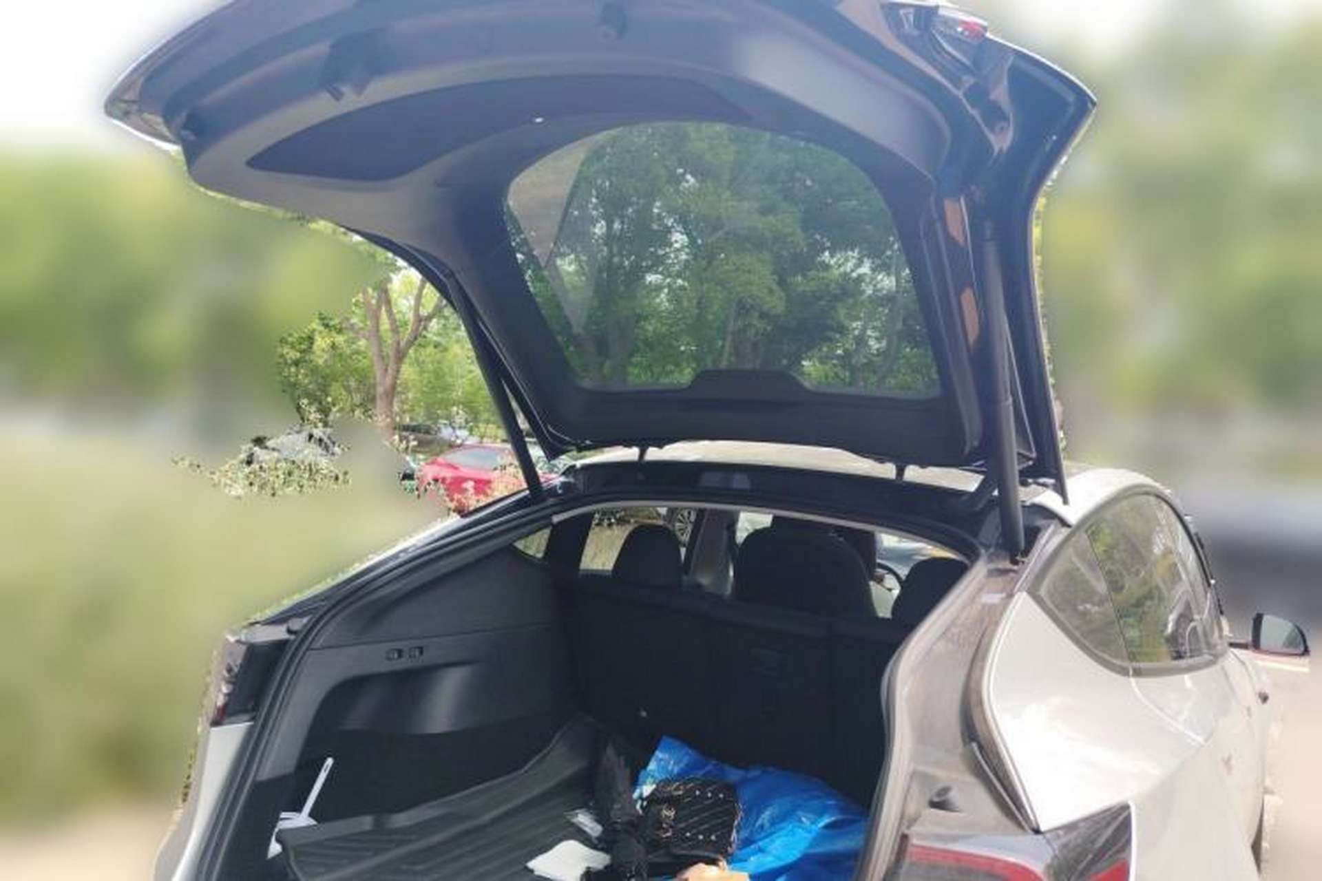 Used Tesla Model Y 2024 Rear-Wheel-Drive Version Trunk