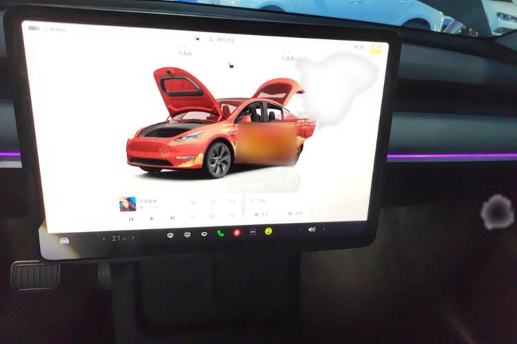 Used Tesla Model Y 2024 Rear-Wheel-Drive Version Audio And AC Panel