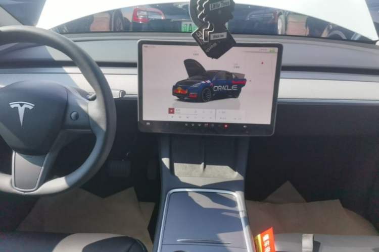 Used Tesla Model Y 2024 Rear-Wheel-Drive Version Audio And AC Panel