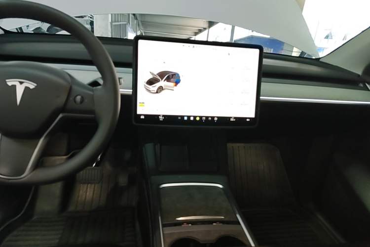 Used Tesla Model Y 2024 Rear-Wheel-Drive Version Audio And AC Panel