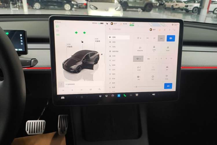 Used Tesla Model Y 2024 Rear-Wheel-Drive Version Audio And AC Panel