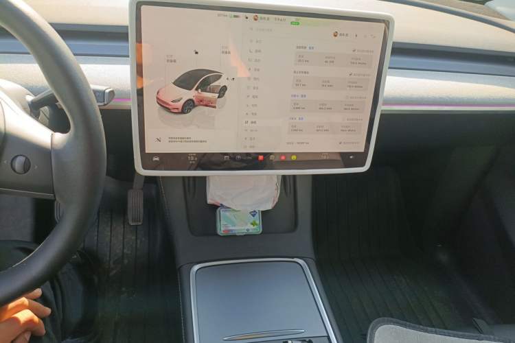 Used Tesla Model Y 2024 Rear-Wheel-Drive Version Audio And AC Panel
