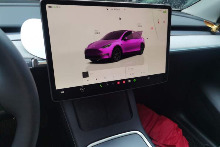 Used Tesla Model Y 2024 Rear-Wheel-Drive Version Audio And AC Panel
