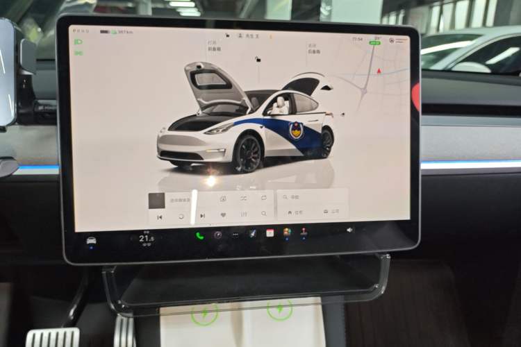 Used Tesla Model Y 2024 Performance High-Performance Edition Audio And AC Panel