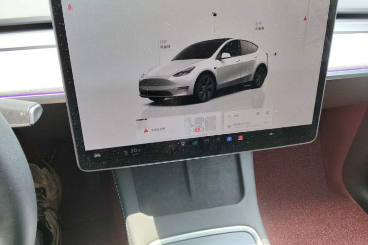 Used Tesla Model Y 2024 Rear-Wheel-Drive Version Audio And AC Panel