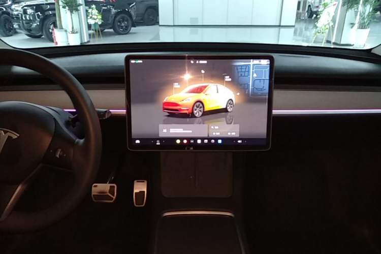 Used Tesla Model Y 2024 Rear-Wheel-Drive Version Audio And AC Panel