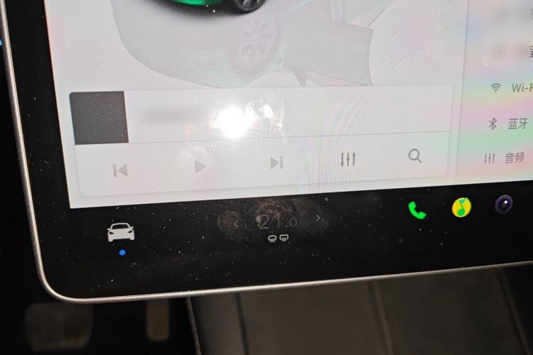 Used Tesla Model Y 2024 Rear-Wheel-Drive Version Audio And AC Panel