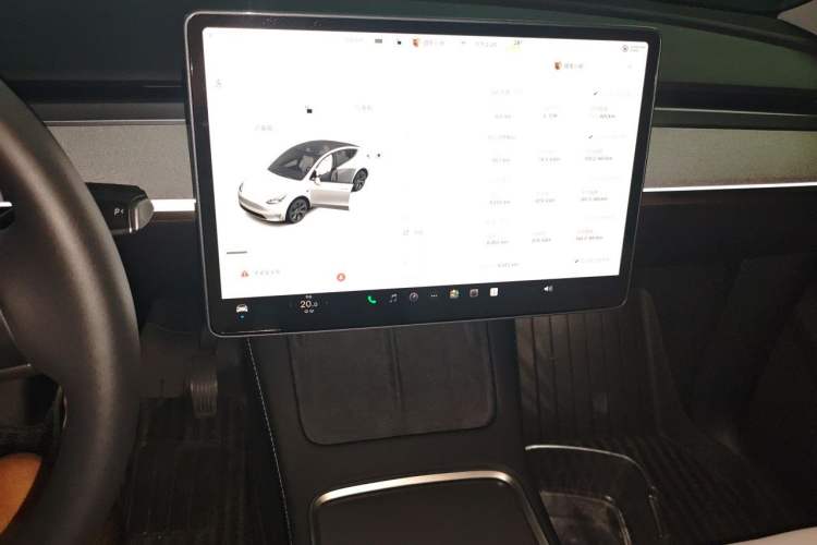 Used Tesla Model Y 2024 Rear-Wheel-Drive Version Audio And AC Panel