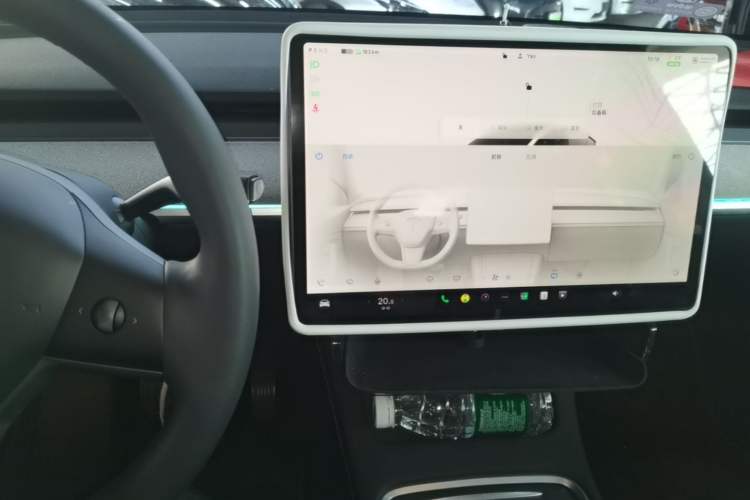 Used Tesla Model Y 2024 Rear-Wheel-Drive Version Audio And AC Panel