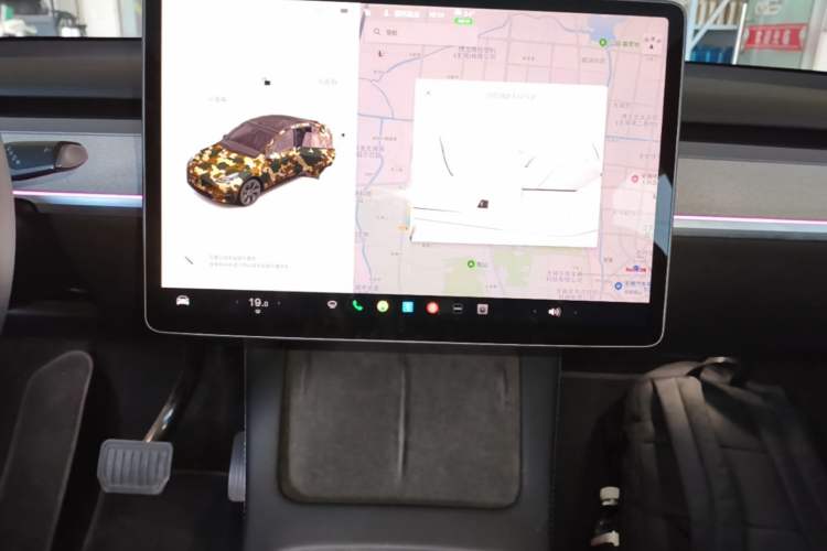 Used Tesla Model Y 2024 Rear-Wheel-Drive Version Audio And AC Panel