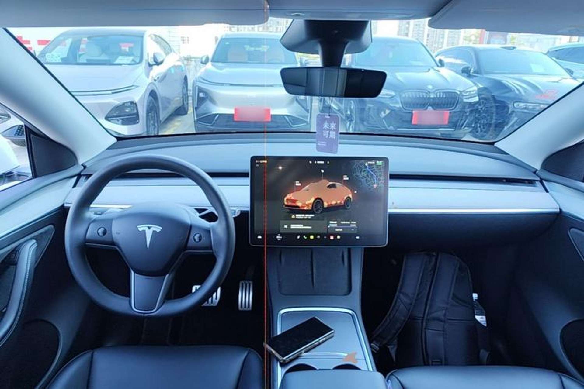 Used Tesla Model Y 2024 Performance High-Performance Edition Center Console