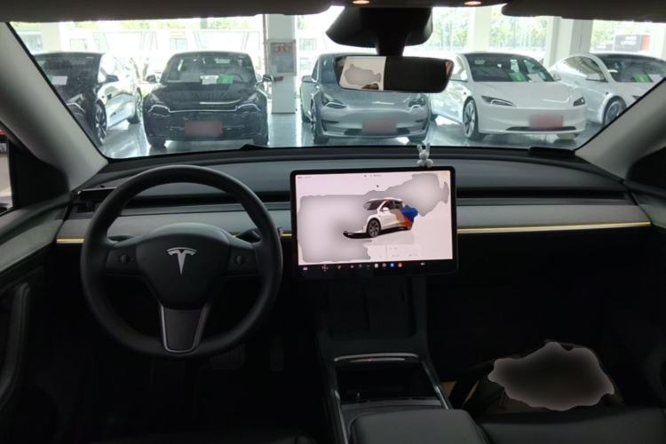 Used Tesla Model Y 2024 Rear-Wheel-Drive Version Center Console