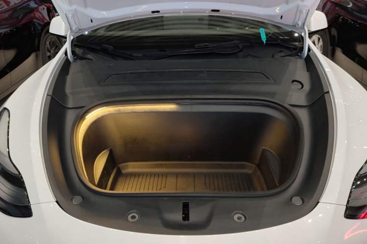 Used Tesla Model Y 2024 Long-Range All-Wheel-Drive Version Engine Bay
