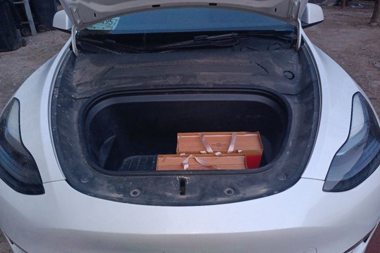 Used Tesla Model Y 2024 Long-Range All-Wheel-Drive Version Engine Bay