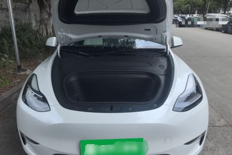 Used Tesla Model Y 2024 Long-Range All-Wheel-Drive Version Engine Bay