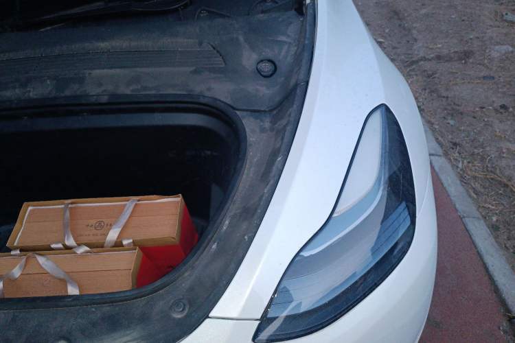 Used Tesla Model Y 2024 Long-Range All-Wheel-Drive Version Engine Bay Left