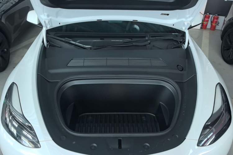 Used Tesla Model Y 2024 Long-Range All-Wheel-Drive Version Engine Bay