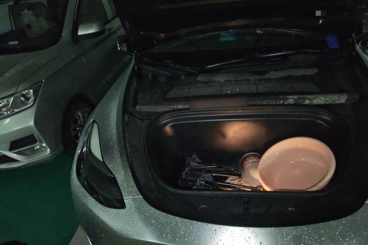Used Tesla Model Y 2024 Long-Range All-Wheel-Drive Version Engine Bay Right