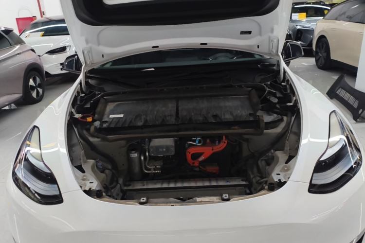 Used Tesla Model Y 2024 Long-Range All-Wheel-Drive Version Engine Bay