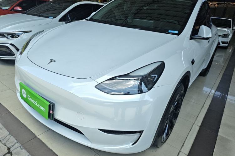 Used Tesla Model Y 2024 Long-Range All-Wheel-Drive Version Guazi used car, China used car export, Used car for sale, Used Tesla cars, Cheapest cars for sale, Electric vehicle, New energy car
