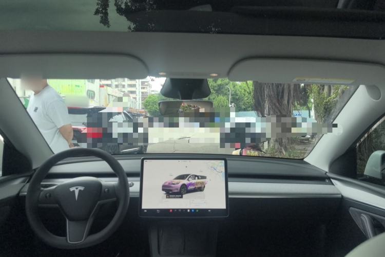 Used Tesla Model Y 2024 Long-Range All-Wheel-Drive Version Headliner